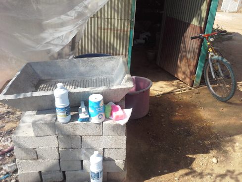 my lavadero (washing board)